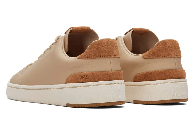 TOMS Herren-Trainer TRVL Lite 2.0 aus Leder – Haferflocken