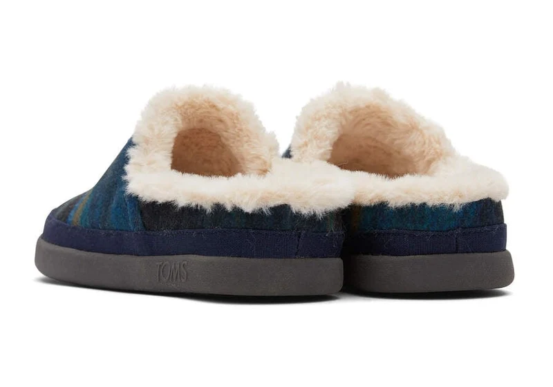 TOMS Salbei-Hausschuhe für Damen – Marineblau