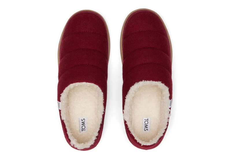 TOMS Ezra-Hausschuhe für Damen – Rot