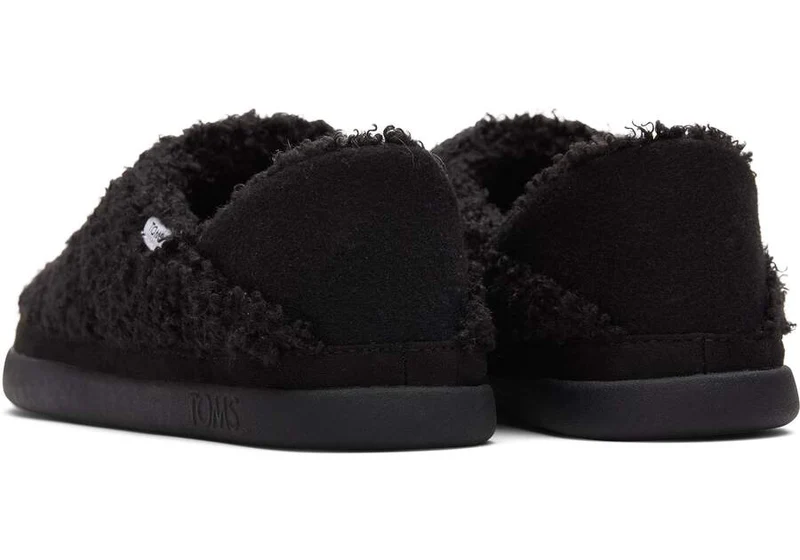 TOMS Damen Ezra Hausschuhe – Schwarz Melange