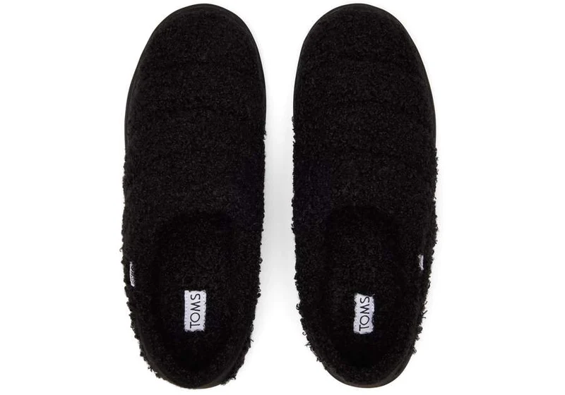 TOMS Damen Ezra Hausschuhe – Schwarz Melange