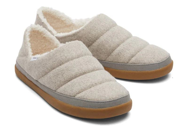TOMS Ezra-Hausschuhe für Damen – Nieselregengrau