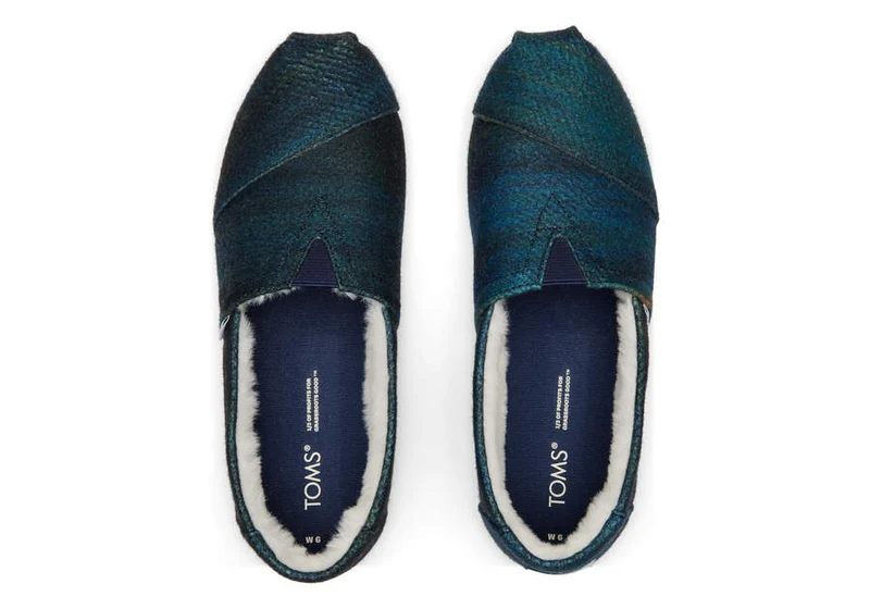 TOMS Ombre Alpargata Espadrille für Damen – Marineblau