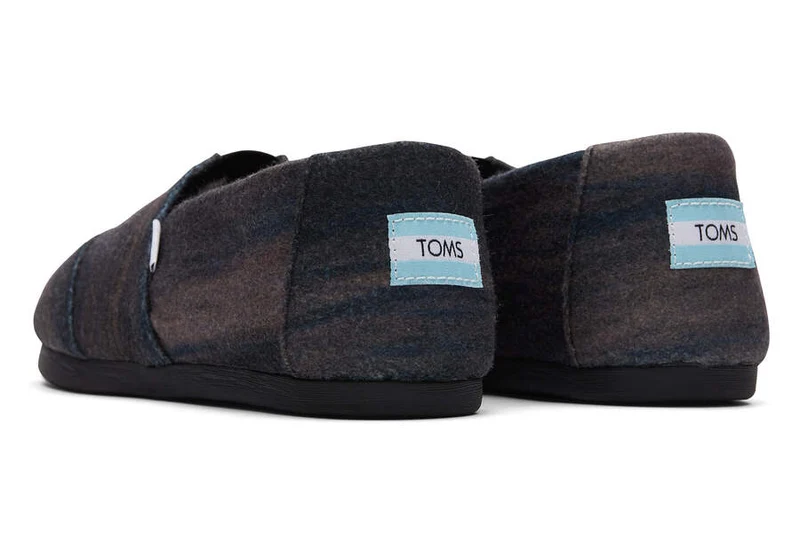 TOMS Damen Ombre Alpargata Espadrille – Schwarz