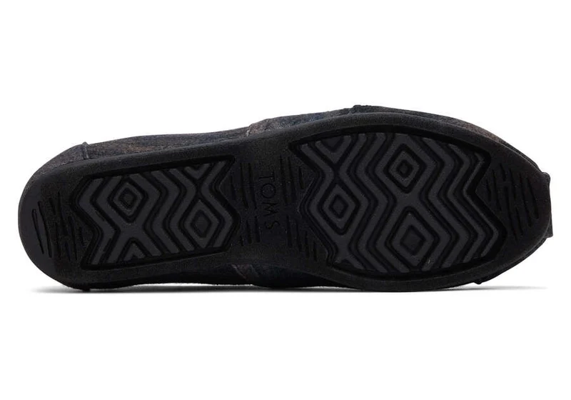 TOMS Damen Ombre Alpargata Espadrille – Schwarz