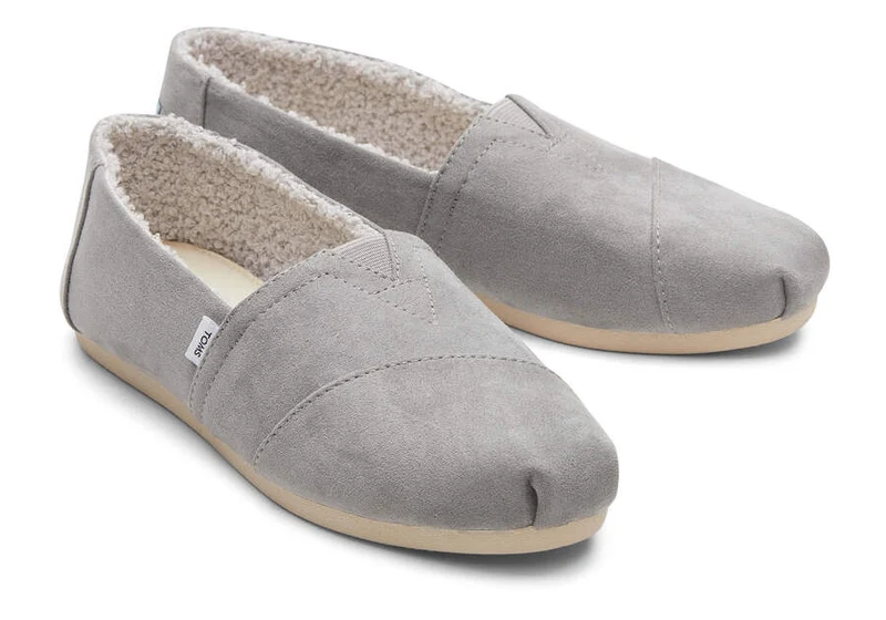 TOMS Damen Alpargata Repreve Espadrille – Mikrofaser Grau