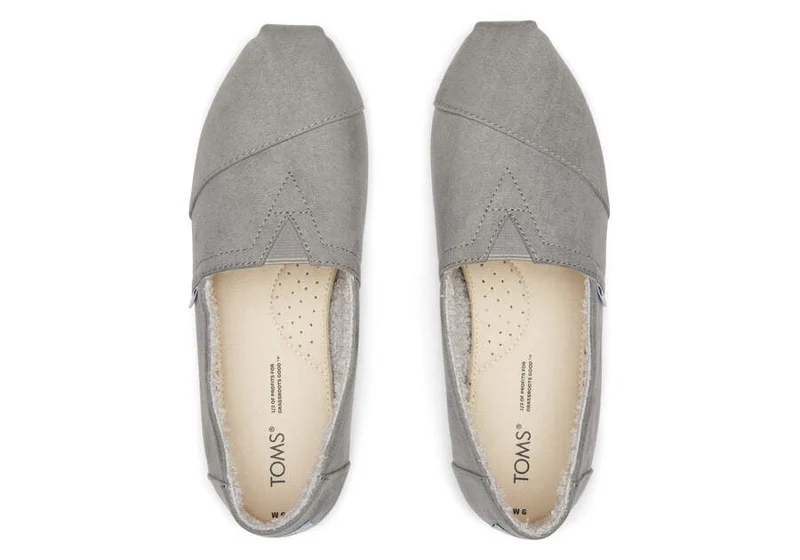 TOMS Damen Alpargata Repreve Espadrille – Mikrofaser Grau