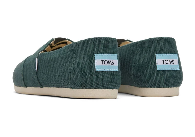 TOMS Damen Heritage Alpargata Espadrille – Dunkelgrün