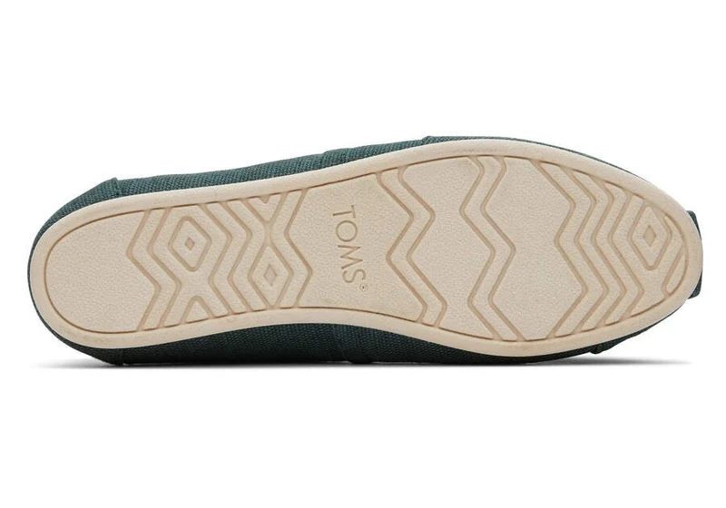 TOMS Damen Heritage Alpargata Espadrille – Dunkelgrün