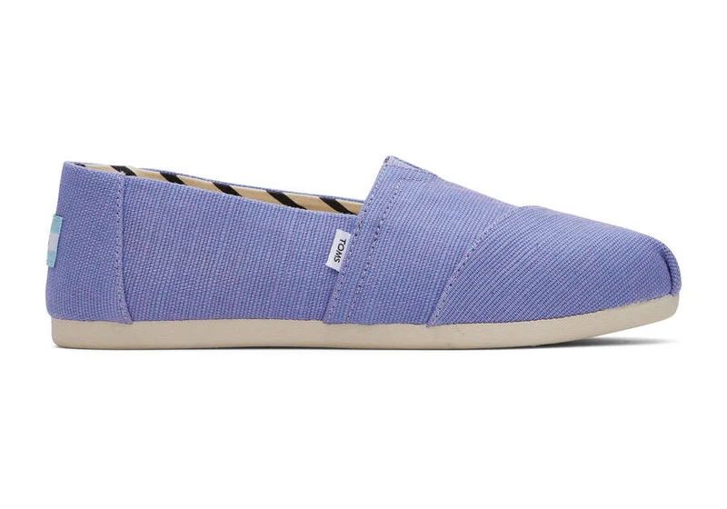 TOMS Damen Heritage Alpargata Espadrille – Iris Purple