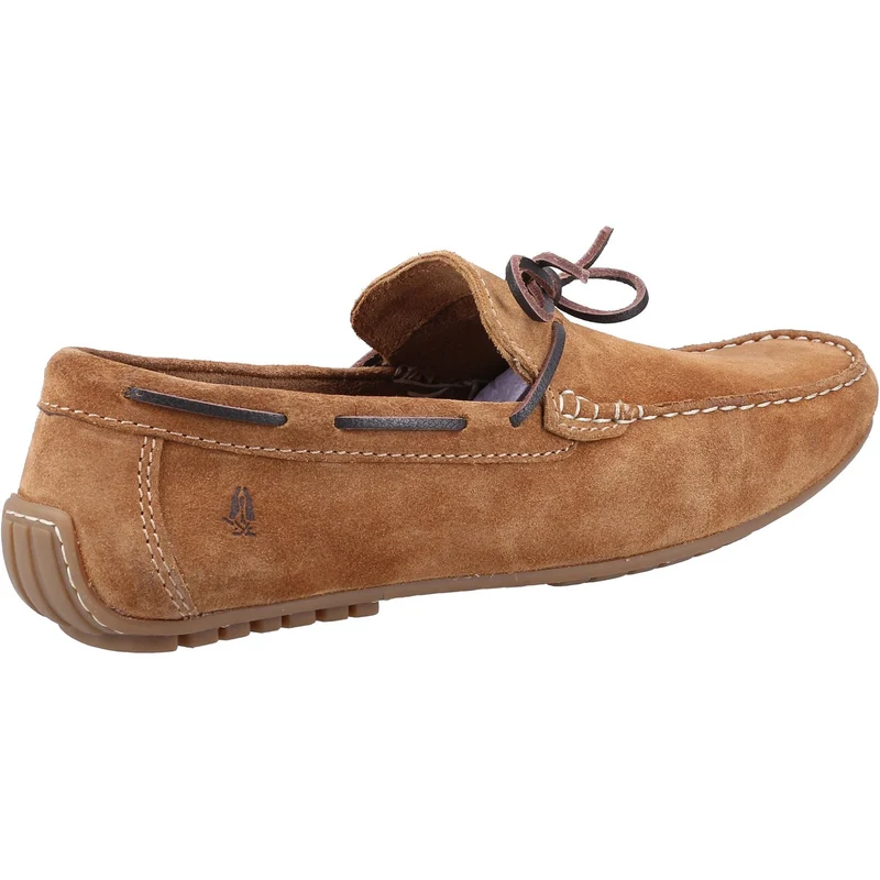 Hush Puppies Herren Reuben Wildleder-Bootsschuh – Hellbraun