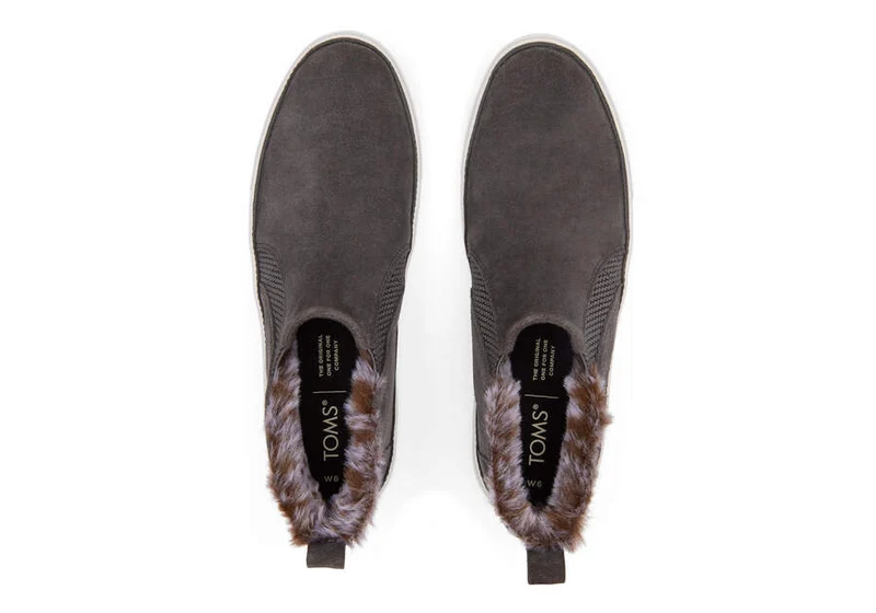 TOMS Bryce Slip-On-Sneaker für Damen – Pavement Grey