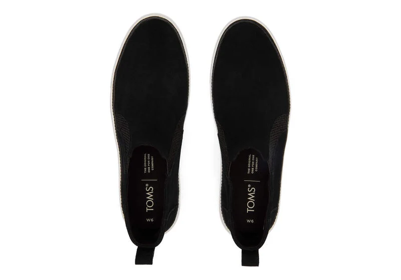 TOMS Damen Bryce Slip-On-Trainer – Schwarz