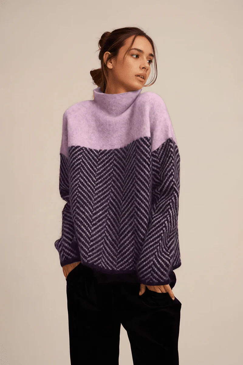 Strickpullover Mit Stehkragen - Felina