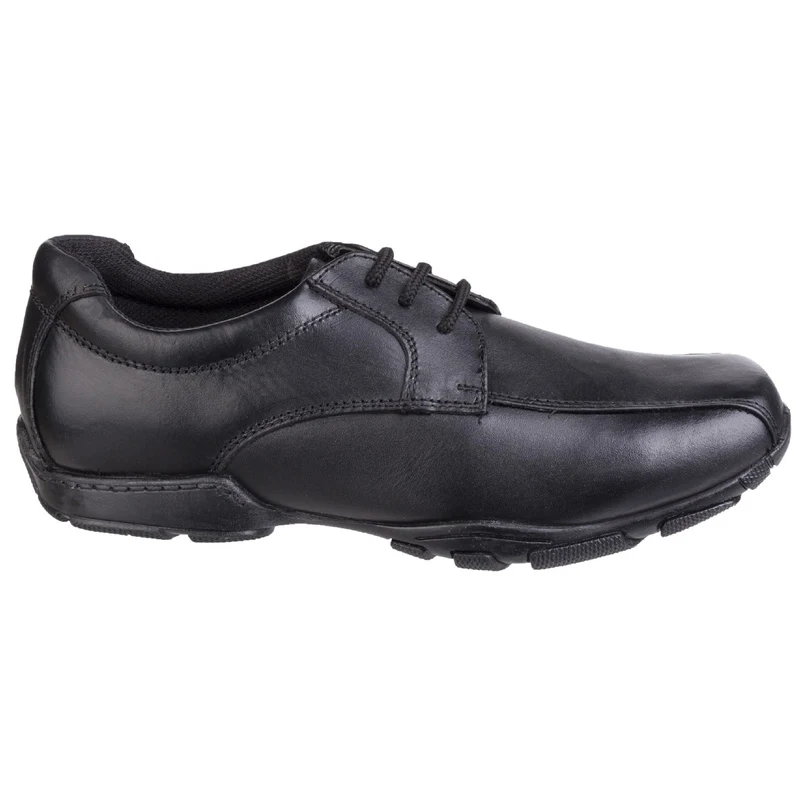 Hush Puppies Jungen-Schulschuhe „Vincente“ aus Leder – Schwarz