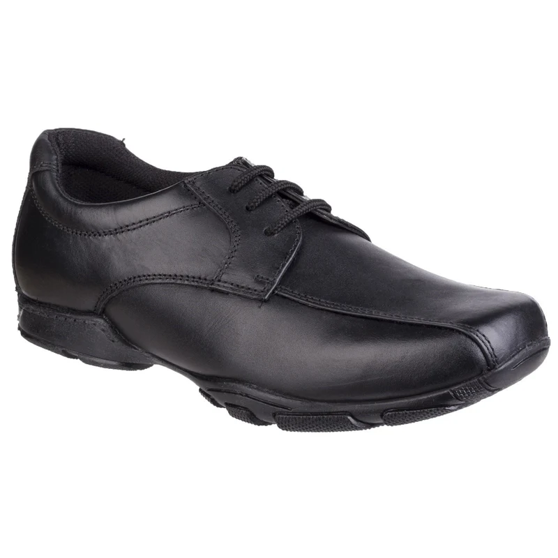 Hush Puppies Jungen-Schulschuhe „Vincente“ aus Leder – Schwarz