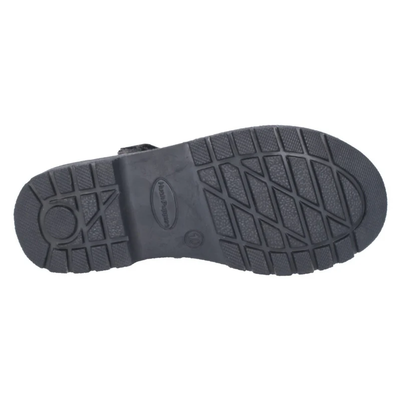 Hush Puppies Schulschuhe Tally aus Leder für Mädchen – Schwarz