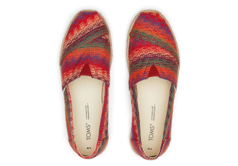 TOMS Damen Alpargata Rope Espadrille – Rosa