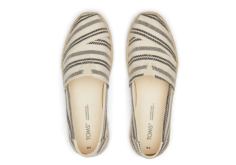 TOMS Alpargata-Seil-Espadrille für Damen – Natur