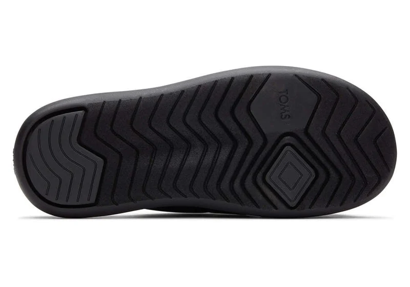 TOMS Damen Mallow Crossover Repreve Sandale - Schwarz