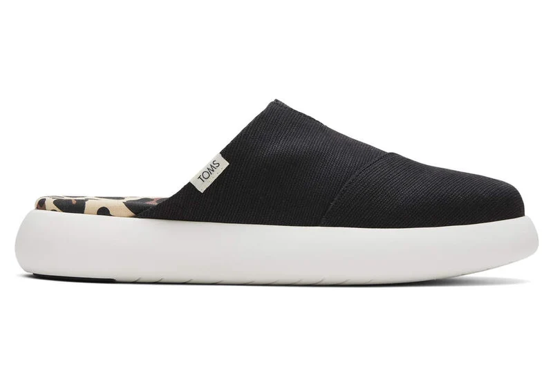 TOMS Damen Alpargata Mallow Mule – Schwarz