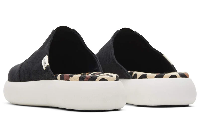 TOMS Damen Alpargata Mallow Mule – Schwarz