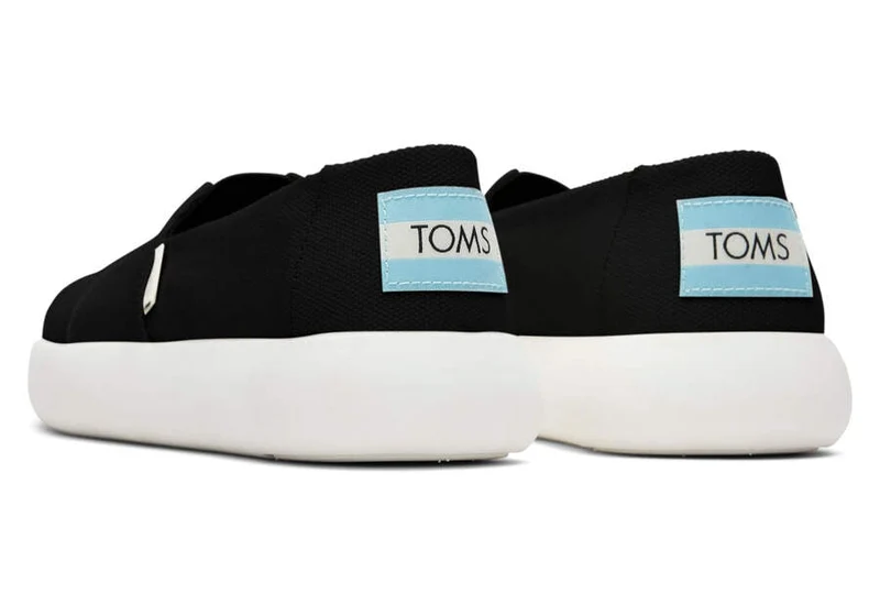 TOMS Damen Mallow Alpargata Espadrille – Schwarz