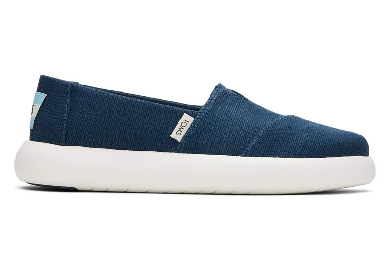 TOMS Damen Mallow Alpargata Espadrille – Majolikablau