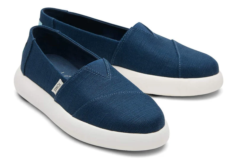 TOMS Damen Mallow Alpargata Espadrille – Majolikablau