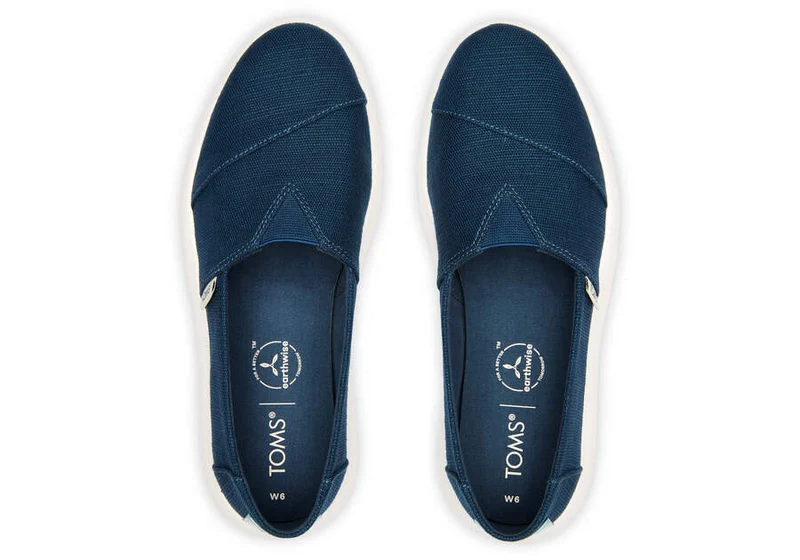 TOMS Damen Mallow Alpargata Espadrille – Majolikablau