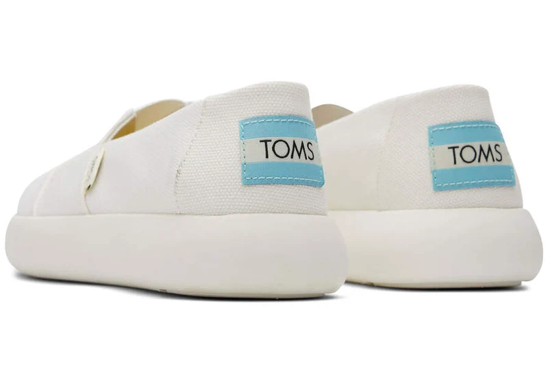 TOMS Damen Mallow Alpargata Espadrille – Weiß