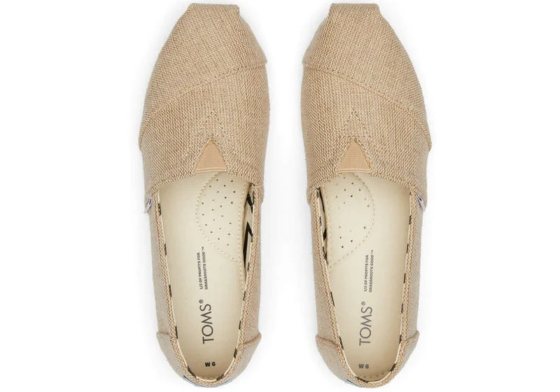TOMS Damen Heritage Alpargata Espadrille – Natur