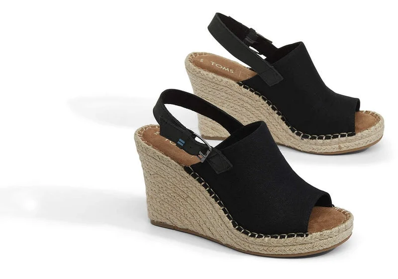 TOMS Monica-Sandale für Damen – Schwarz
