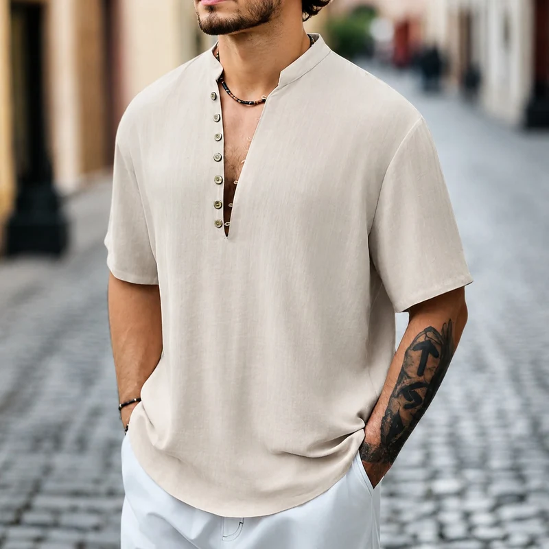 Fabio - Stilvolles Kurzarmhemd