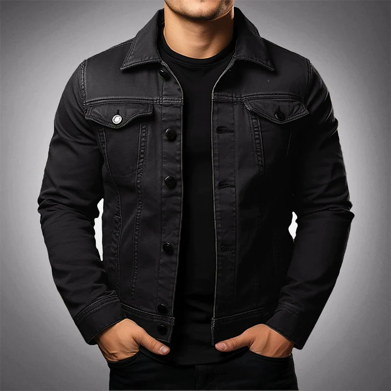 Freizeitjacke Mit Knopfleiste - Giuseppe