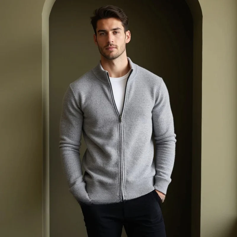 Herrenstrickjacke In Regular Fit - Tyler