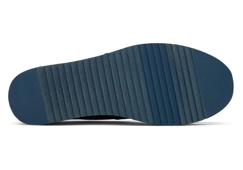 TOMS Alpargata Plateau-Espadrille für Damen – Schwarz