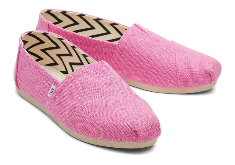 TOMS Damen Alpargata Heritage Canvas Espadrille – Rosa