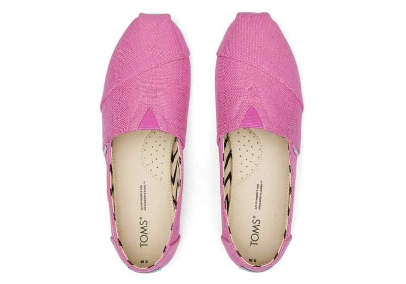 TOMS Damen Alpargata Heritage Canvas Espadrille – Rosa