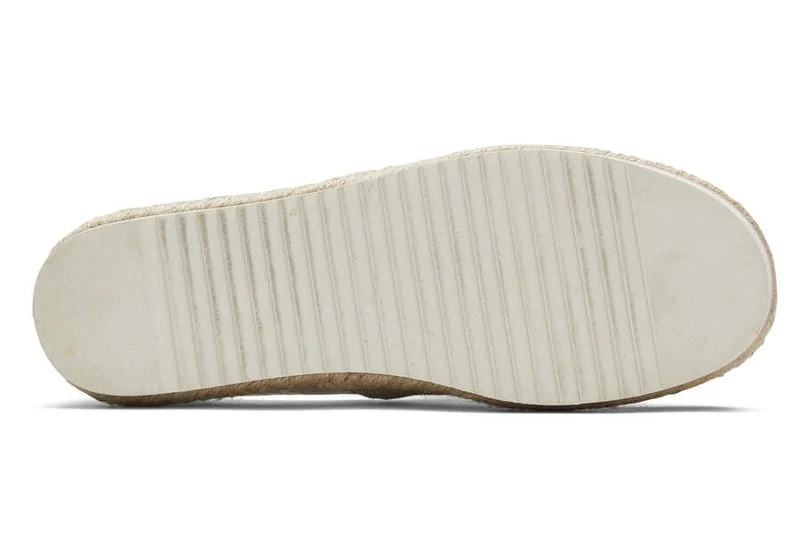 TOMS Alpargata Plateau-Espadrille für Damen – Natur