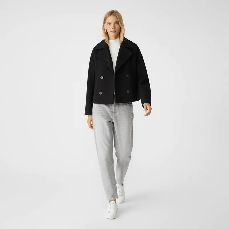 Kurze Zweireihige Jacke - Dorothea