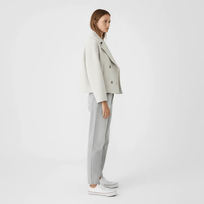 Kurze Zweireihige Jacke - Dorothea