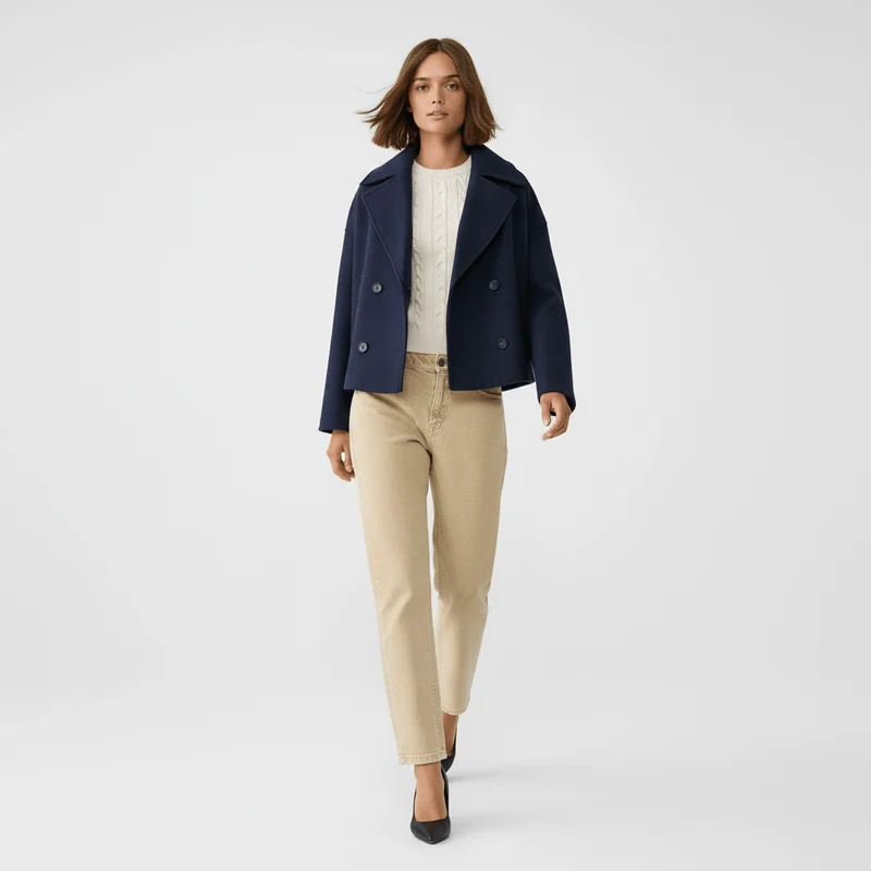 Kurze Zweireihige Jacke - Dorothea