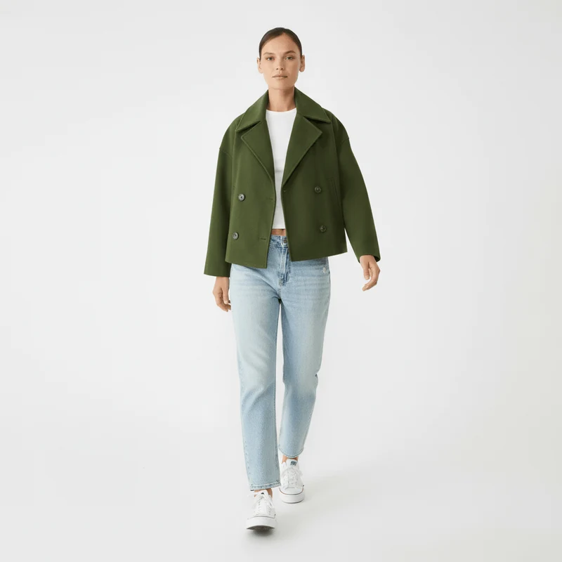 Kurze Zweireihige Jacke - Dorothea