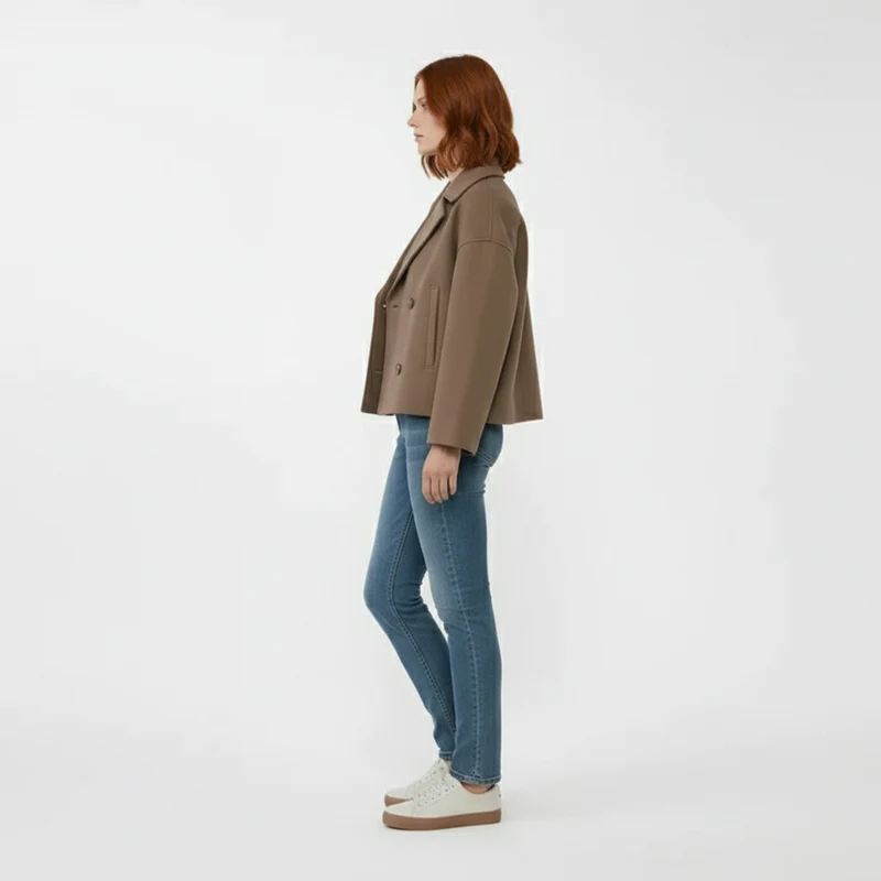 Kurze Zweireihige Jacke - Dorothea