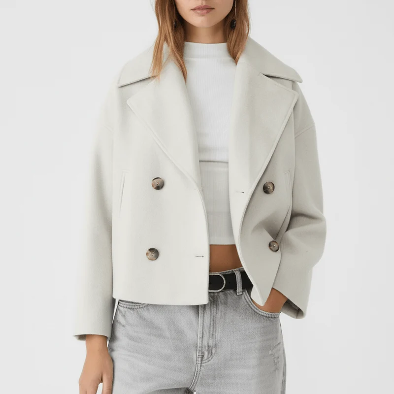 Kurze Zweireihige Jacke - Dorothea