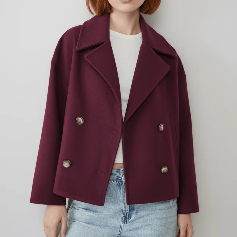 Kurze Zweireihige Jacke - Dorothea