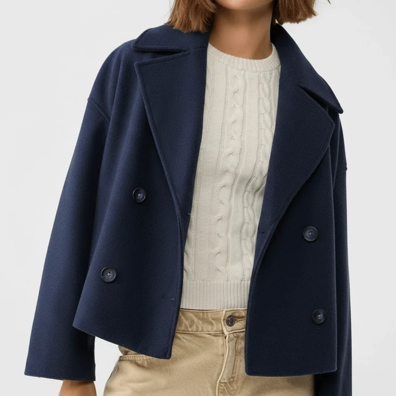 Kurze Zweireihige Jacke - Dorothea