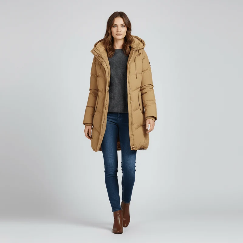 Winterparka Mit Kapuze - Emelie