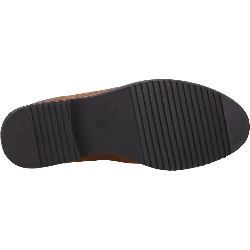 Hush Puppies Damen-Stiefelette Stella aus Leder – Hellbraun